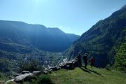 Con Gianpaolo Fabbri in gita da Iselle a Trasquera, in Val Divedro